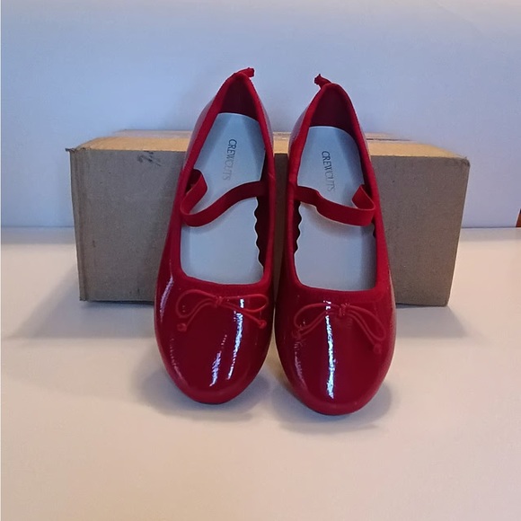Crewcuts Other - Girls red ballet flats